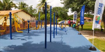 Prefeito Pedro Gomes Inaugura Academia Saúde na Comunidade São Mateus