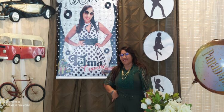 Telma Craveiro Almendra Celebra a Vida Com Grande Alegria