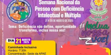 APAE Inicia A Semana Nacional da Pessoa com Deficiência Intelectual e Múltipla