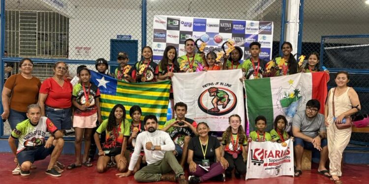 Patins J F in Line Conquista Medalhas no Circuito dos Elementos