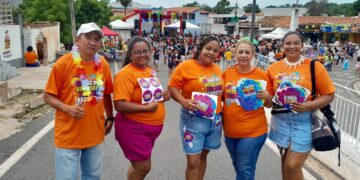 Campanha “Se você me respeita, tem o meu respeito” reforça conscientização durante o Zé Pereira em José de Freitas