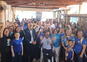 Presidente da Federação Nacional das APAES  Visita APAE de José de Freitas-PI
